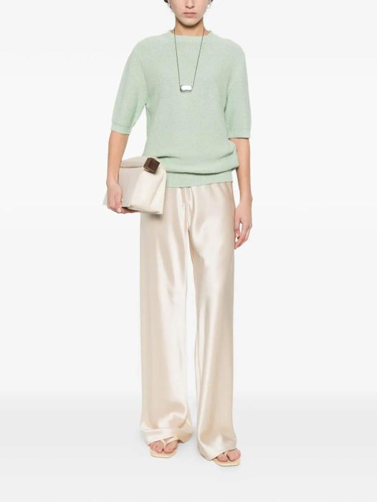 26SS 파비아나 필리피 탑 MAD266F490D2736172 Green - FABIANA FILIPPI
