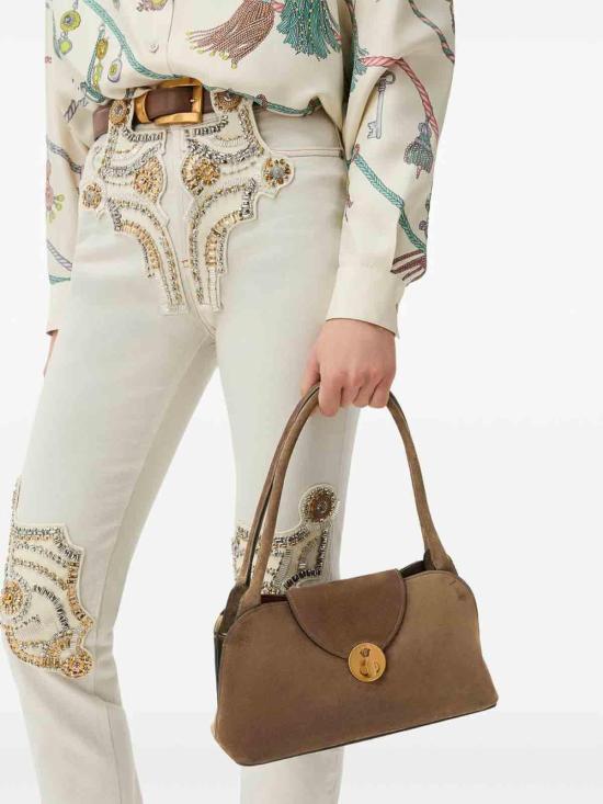 26FW 베르사체 숄더백 10245451A185281NN1J BROWN - VERSACE