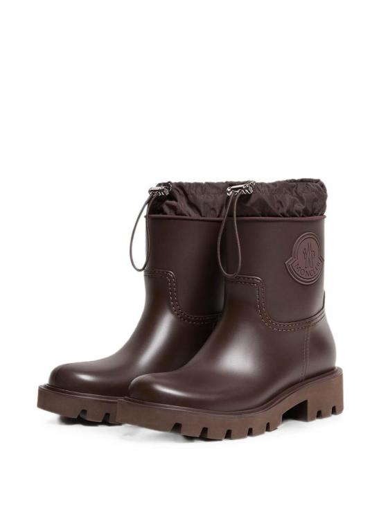 26FW 몽클레어 킥스트림 로고 패치 레인 부츠 L209B4G00190M4522243 BROWN - MONCLER