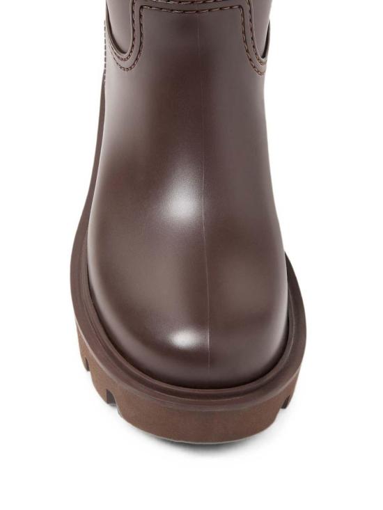 26FW 몽클레어 킥스트림 로고 패치 레인 부츠 L209B4G00190M4522243 BROWN - MONCLER