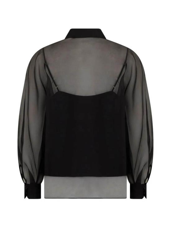 26SS 막스마라 스튜디오 블라우스 LIBBRA002 BLACK - MAX MARA STUDIO