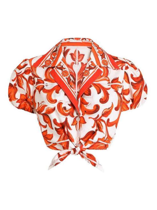 26FW 돌체앤가바나 블라우스 F5T66TGDDRDS9000 ORANGE