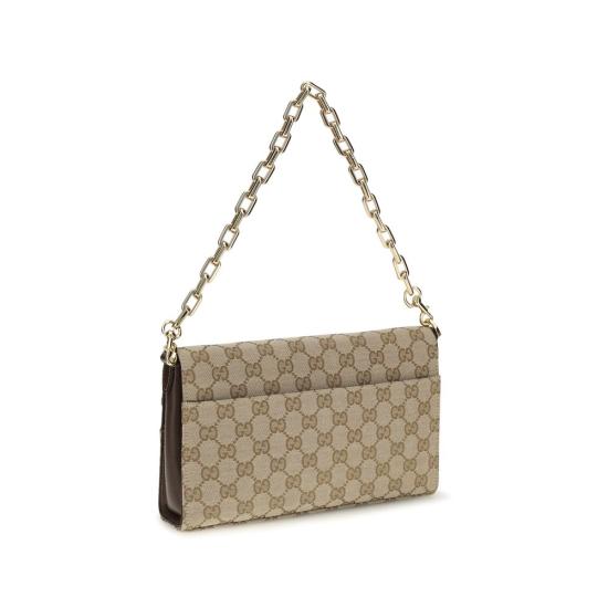 26FW 구찌 홀스빗 리스트레토 미디엄 숄더백 GUA006KQFAGGX9651BB BEIGE - GUCCI