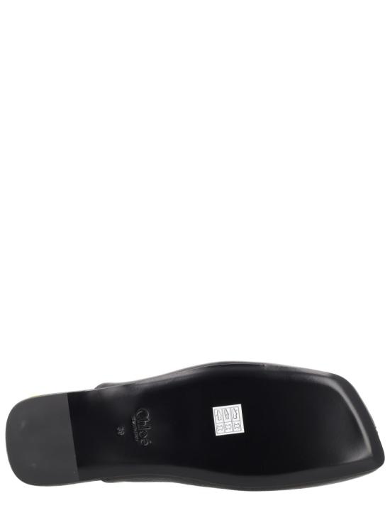 26SS 끌로에 플랫 슈즈 26S16SUR 001 BLACK - CHLOE