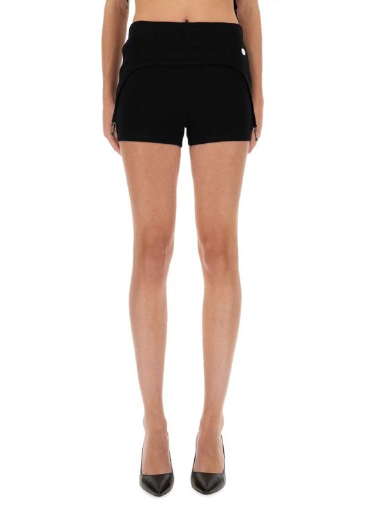 25FW 장 폴 고티에 숏팬츠 TR038 J01400 BLACK - JEAN PAUL GAULTIER