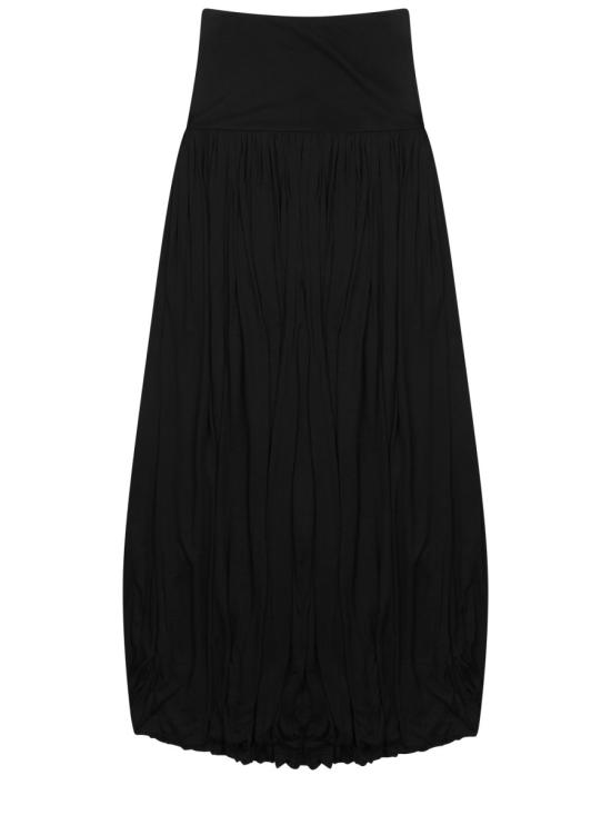 26SS 토템 스커트 262WRB0395FB0635 001 BLACK