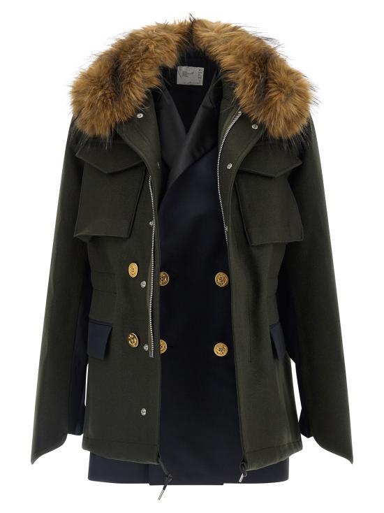 26FW 사카이 패딩 2608755505 Green - SACAI