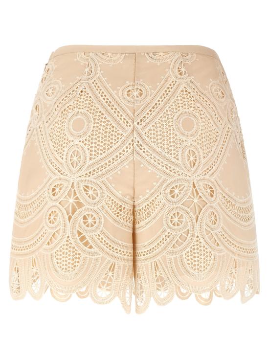 26FW 엘리 사브 숏팬츠 P0236NP26COE16CREAM Beige - ELIE SAAB