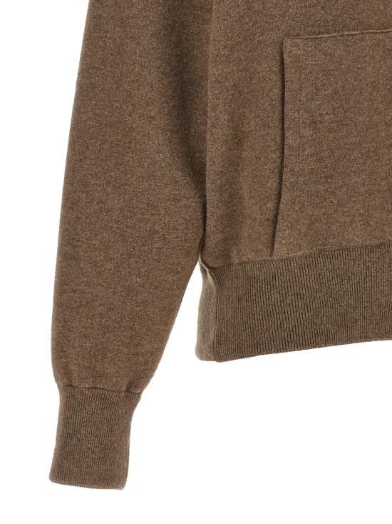 26FW 아뇨나 가디건 KN120282G120QN74 Brown - AGNONA