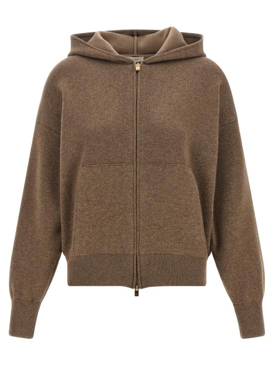 26FW 아뇨나 가디건 KN120282G120QN74 Brown