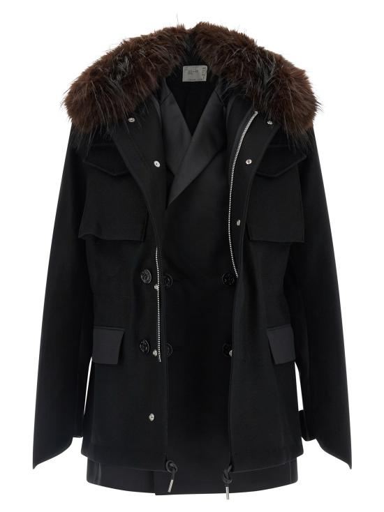 26FW 사카이 패딩 2608755001 Black - SACAI