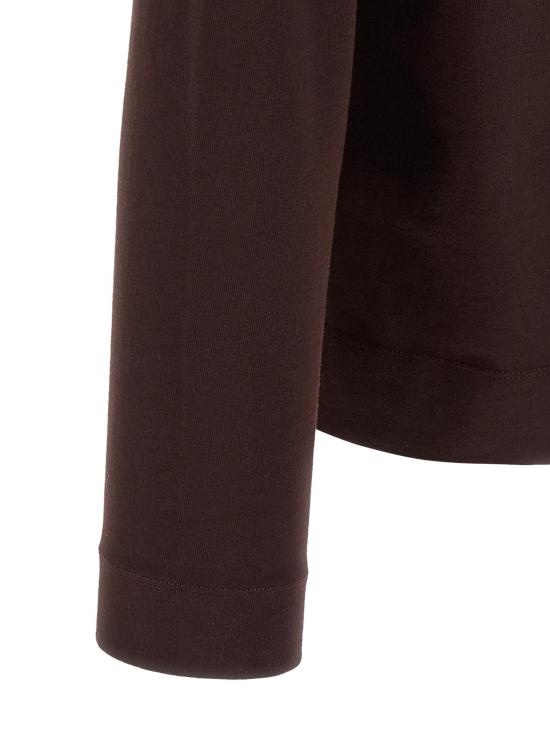 26FW 드리스 반 노튼 탑 DR341852BM BORDEAUX - DRIES VAN NOTEN