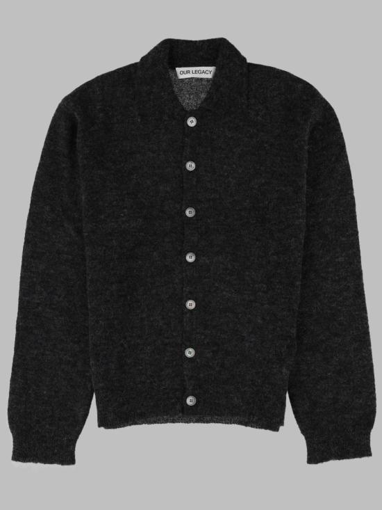 26FW 아워레가시 탑 M2263EC CHARCOALMELANGEFUZZYALPACA GRAY