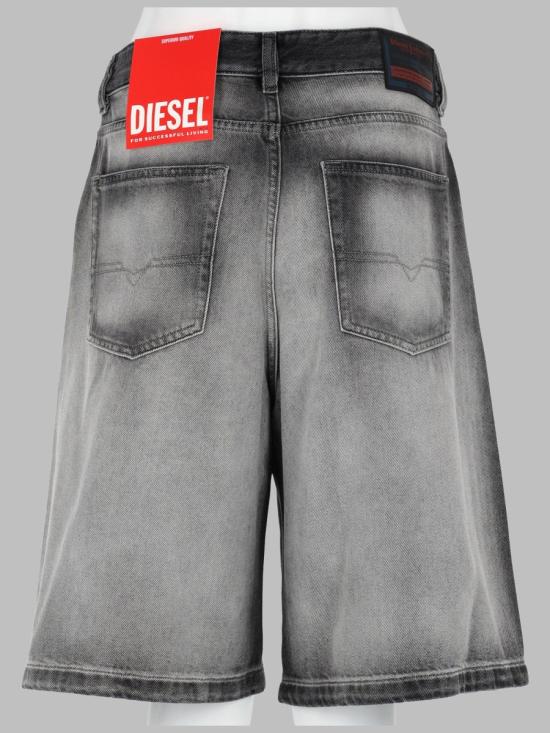 26SS 디젤 드-사이어-쇼트-Fsi 쇼츠 인 소프트 스켈레톤 데님 A23836 09P2802 GRAY - DIESEL