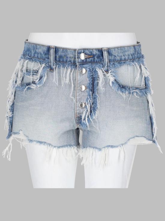 26FW 알렉산더 왕 데님 숏팬츠 4DC3264133 470D BLUE