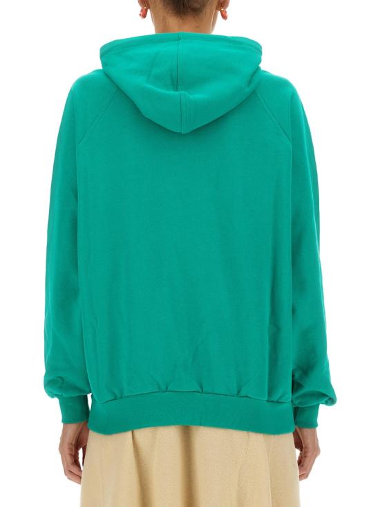  써네이 긴팔 티셔츠 CRTWXJER009 COT007005B GREEN - SUNNEI