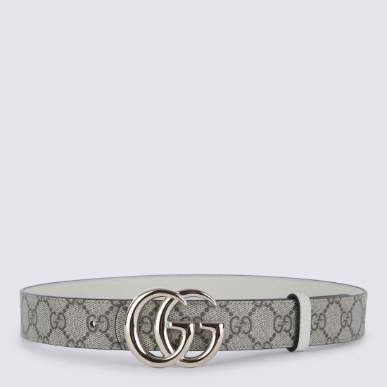 26FW 구찌 리버시블 GG 마몽 벨트 847131 FAFGJ9788 BEIGE - GUCCI