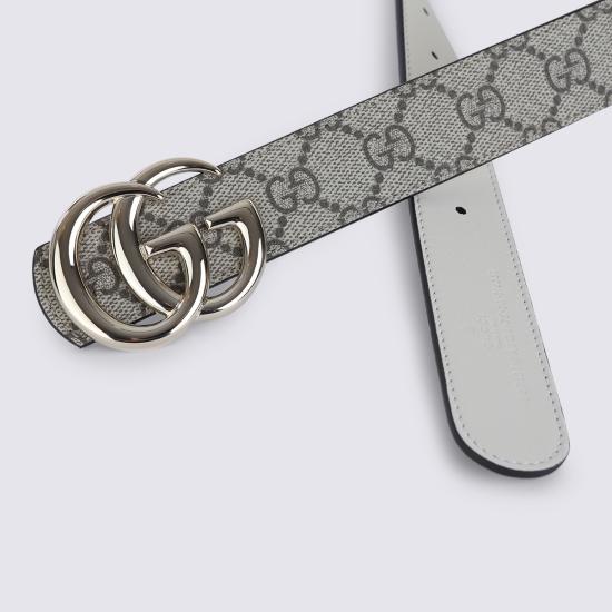 26FW 구찌 리버시블 GG 마몽 벨트 847131 FAFGJ9788 BEIGE - GUCCI