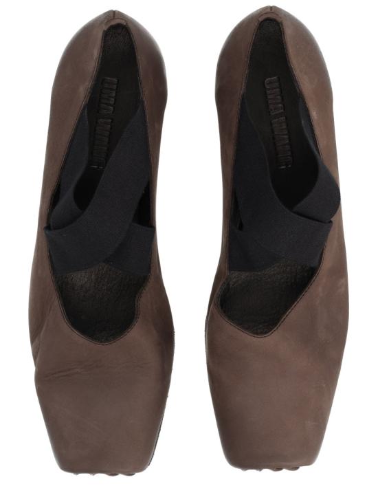 26FW 우마 왕 플랫 슈즈 US9003 UW069 BROWN - UMA WANG