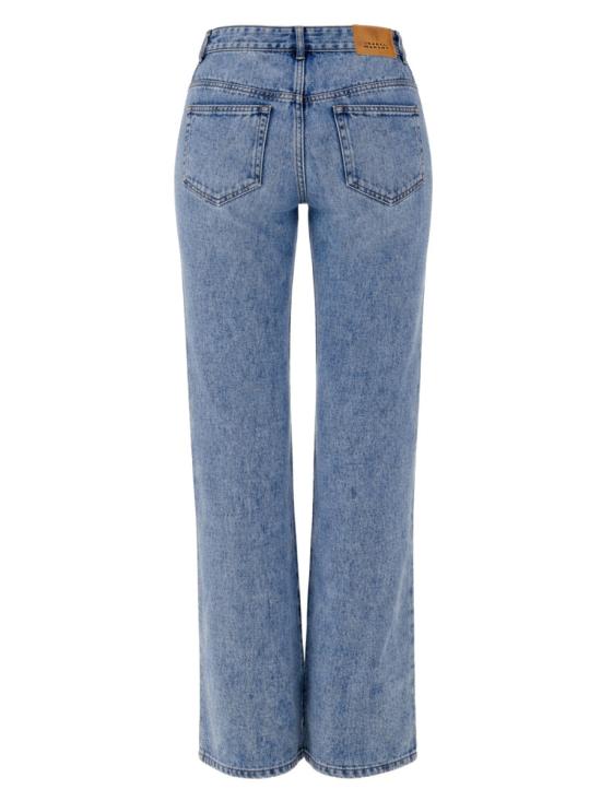 26SS 이자벨마랑 벨비라 플레어 진 PA0002FD B1H07I30LU BLUE - ISABEL MARANT
