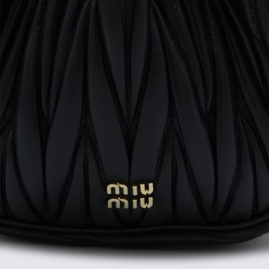 26FW 미우미우 나파 레더 파우치 5ND022 AFPPF0002 NERO - MIU MIU