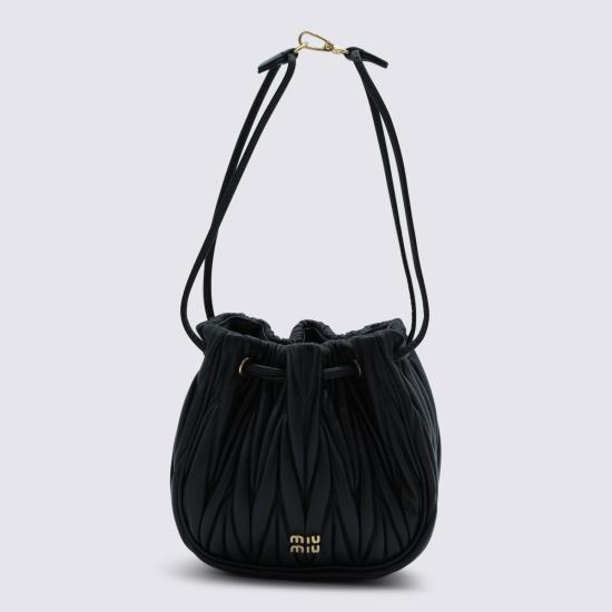 26FW 미우미우 나파 레더 파우치 5ND022 AFPPF0002 NERO - MIU MIU
