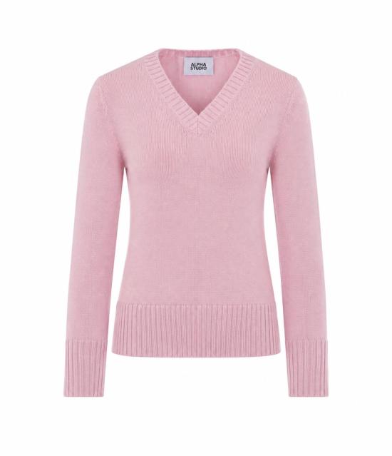 26FW 알파스튜디오 스웨터 8101A 2011 PINK