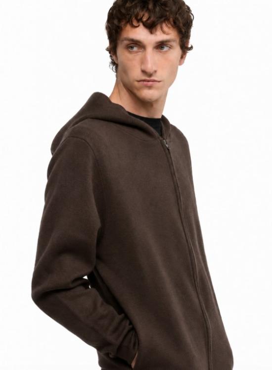 26FW 아스페시 후드 티셔츠 M657 D96510210 BROWN - ASPESI