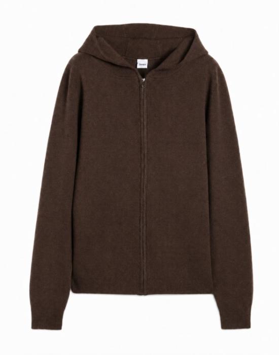 26FW 아스페시 후드 티셔츠 M657 D96510210 BROWN