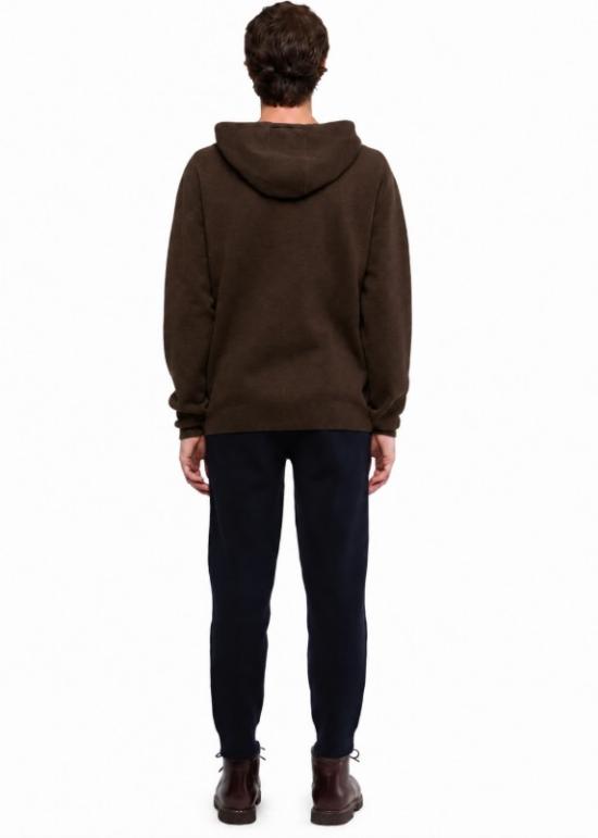 26FW 아스페시 후드 티셔츠 M657 D96510210 BROWN - ASPESI