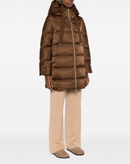 26FW 에르노 새틴 A-셰이프 재킷 PI1304D 12170Z8810 FONDENTE - HERNO