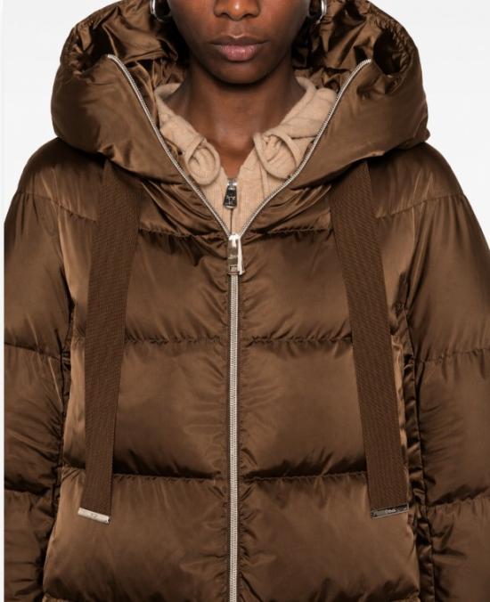 26FW 에르노 새틴 A-셰이프 재킷 PI1304D 12170Z8810 FONDENTE - HERNO