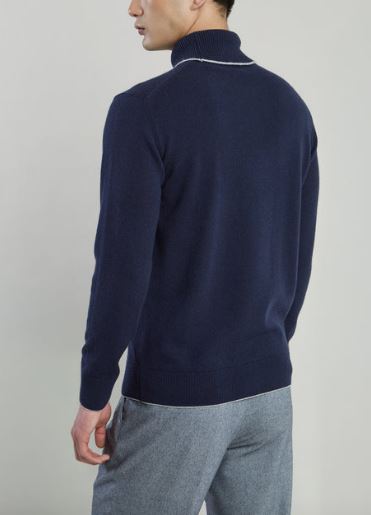 26FW 일레븐티 터틀넥 N76MAGN63 MAG0N03911 13 BLUE - ELEVENTY