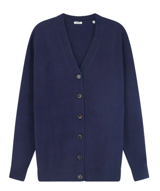 26FW 아스페시 가디건 3252 383101098 NAVY