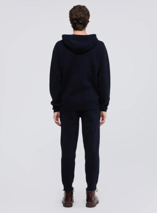 26FW 아스페시 후드 티셔츠 M657 D96510099 BLACK NAVY - ASPESI