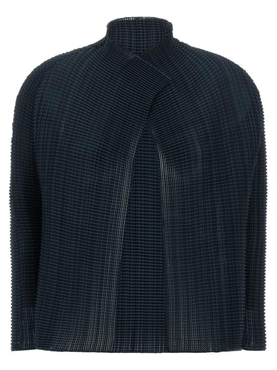 26FW 이세이 미야케 가디건 IS341765BM BLUE