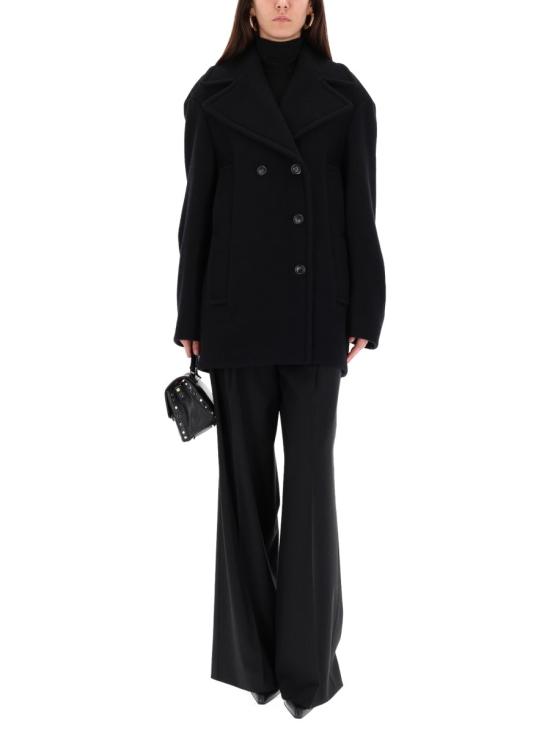 25FW 스포트막스 트렌치 코트 2522086012600 605004 BLACK - SPORTMAX