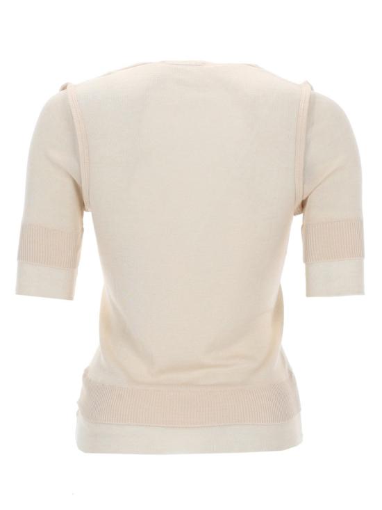 26SS 르메르 트롱프뢰유 반팔 티셔츠 TS0025 LK1017WH024 BEIGE - LEMAIRE