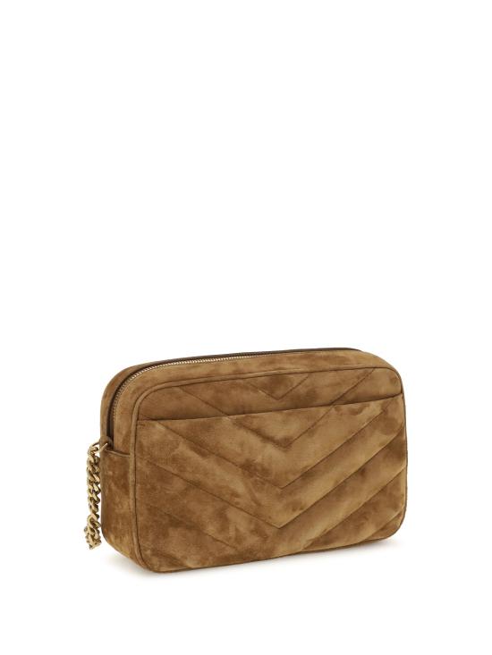 26FW 생로랑 루루 마틀라세 스웨이드 카메라 백 869468AAEY6 BROWN - SAINT LAURENT