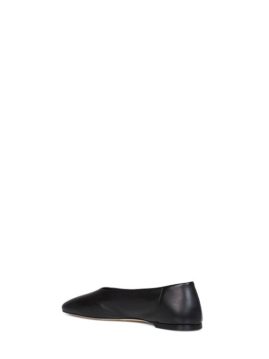 26FW 토템 슬립온 발레리나 플랫 263WAS0313LE0210 001 BLACK - TOTEME