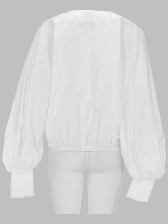 26FW 발망 셔츠 HF1HR155CG72 0FB WHITE - BALMAIN