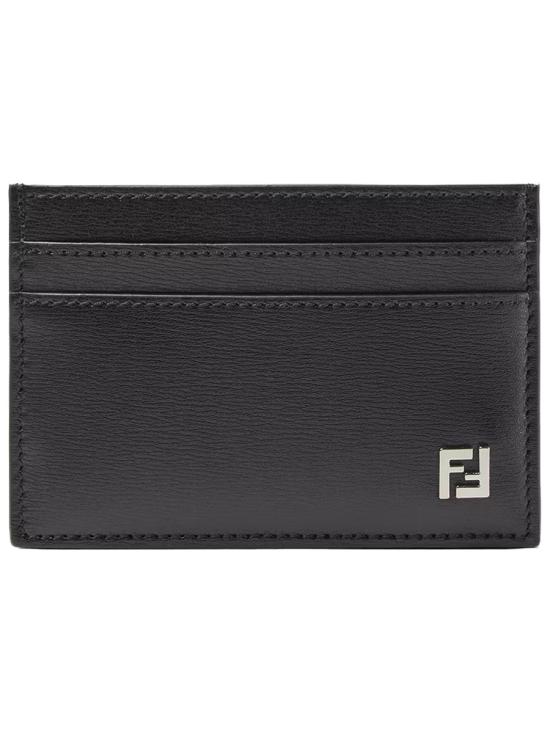 26SS 펜디 FF 스퀘어 카드 홀더 7M0371 AVV6F0GXN BLACK