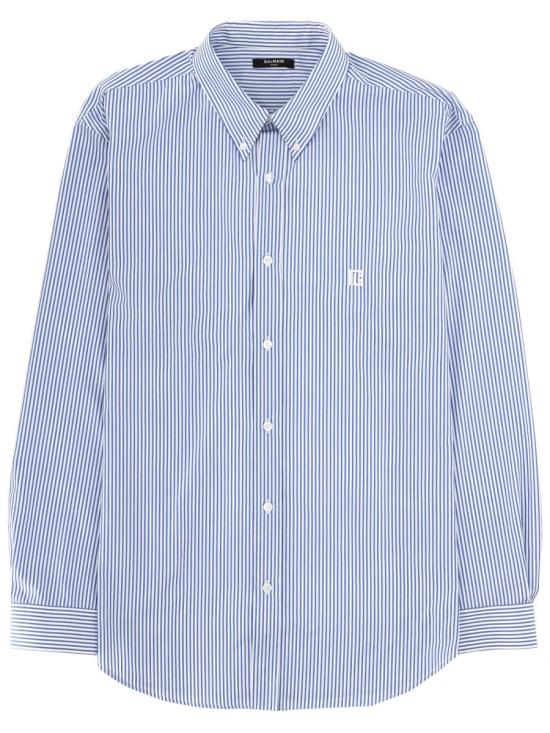 26SS 발망 셔츠 GH1HS496CG38 SAB BLUE