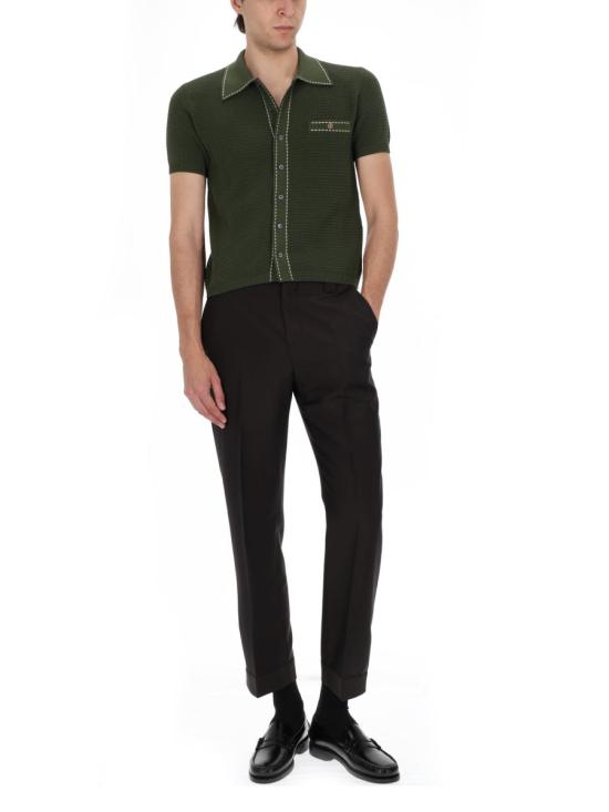 26SS 베르사체 팬츠 1024005 1A176691NE90 BROWN - VERSACE