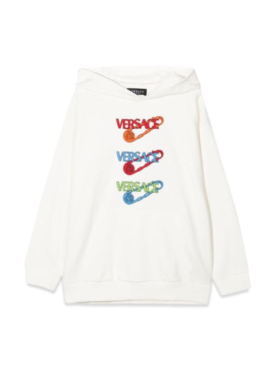  베르사체 후드 티셔츠 1006752K 1A047162W070 WHITE