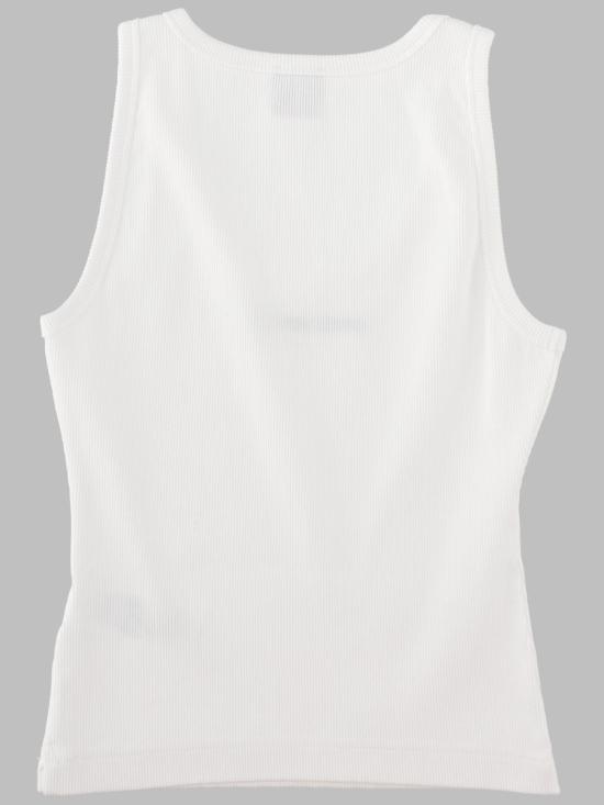 26FW 카사블랑카 민소매 티셔츠 W PF26 JTS 039 02WHITE - CASABLANCA