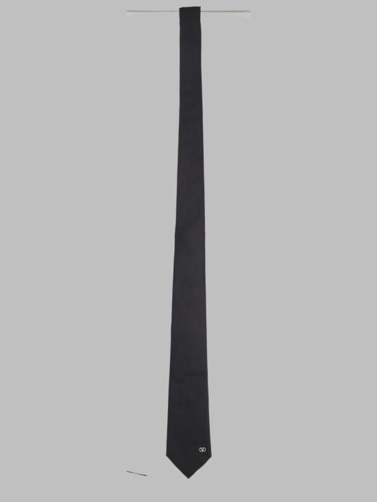 26FW 발렌티노 가라바니 넥타이 9Y2EV194SVM N06 BLACK