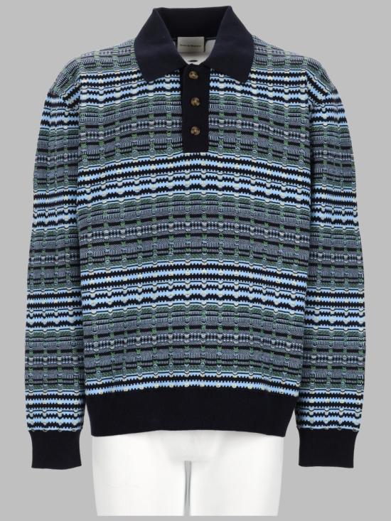 26FW 드롤드무슈 스웨터 PO222 CO209BLUE