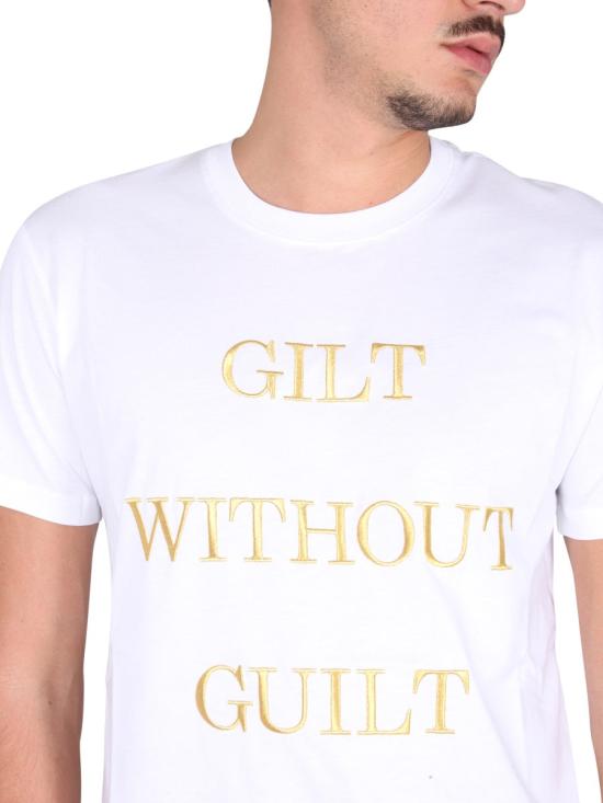  모스키노 탑 07887241 6001 WHITE - MOSCHINO