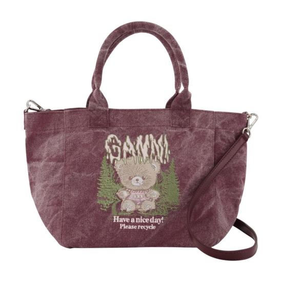 26FW 가니 토트백 GAN026341 PURPLE